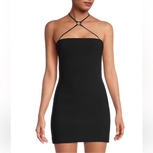 bec and bridge mini black dress Bec + Bridge Karla Mini Dress in Black